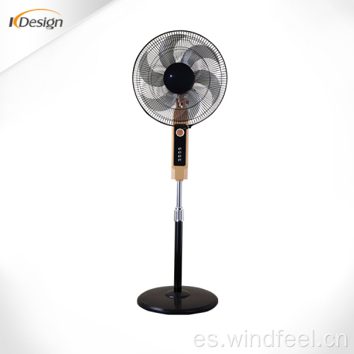 Ventilador de pedestal con clasificación fija y colorido de 16 pulgadas, precio bajo, buena venta, ventiladores de pedestal de 6 cuchillas